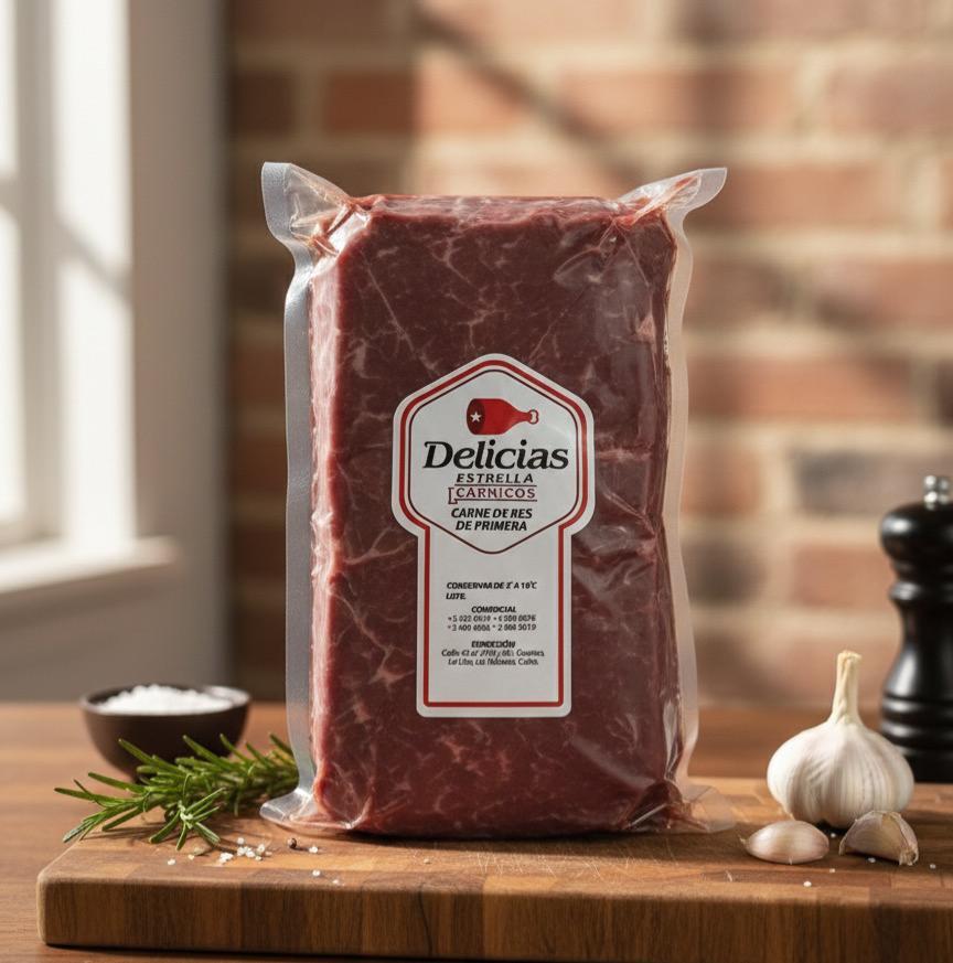 Paquete de Carne de res de 1ra